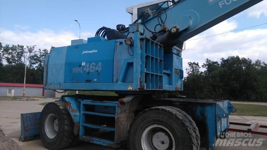 Terex Fuchs MHL 464 Lastik tekerli ekskavatörler