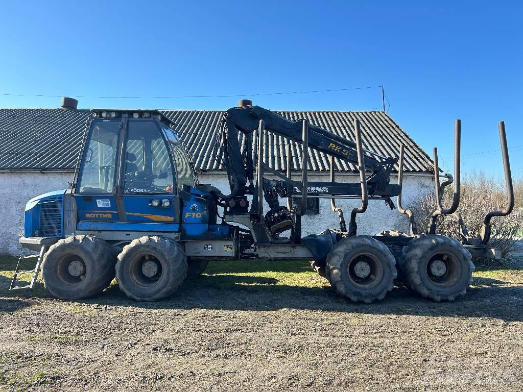 Rottne F10B Tomruk yükleyici traktörler