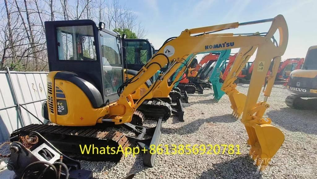 Komatsu PC 35 Mini ekskavatörler, 7 tona dek