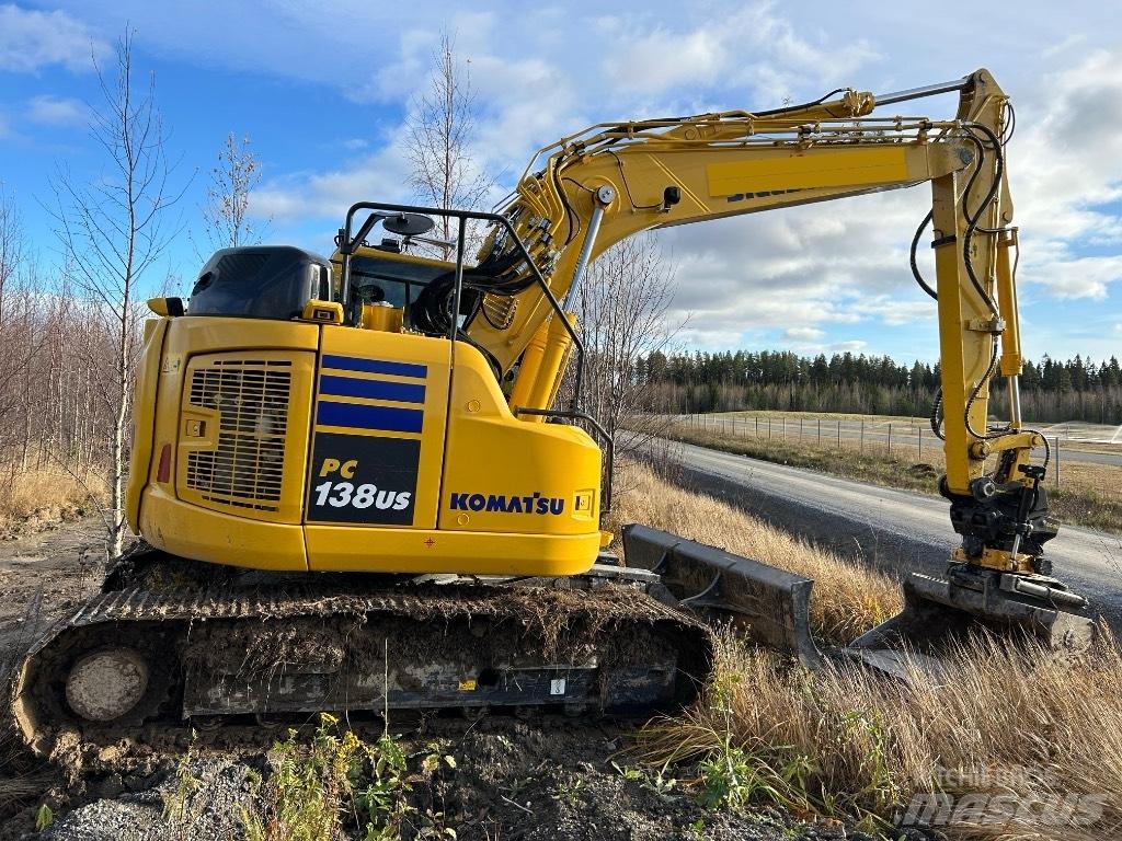 Komatsu PC138US-11E0 Paletli ekskavatörler