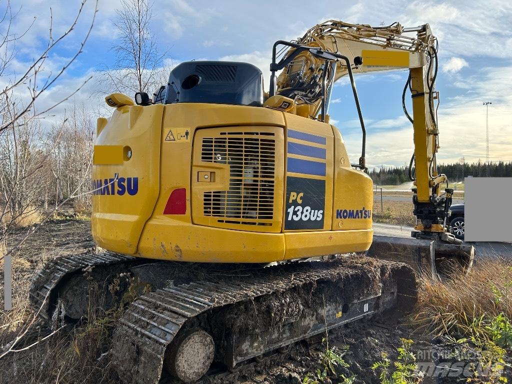 Komatsu PC138US-11E0 Paletli ekskavatörler