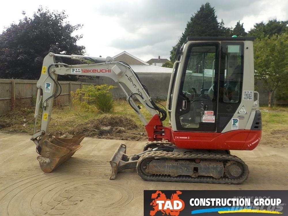 Takeuchi TB228 Mini ekskavatörler, 7 tona dek