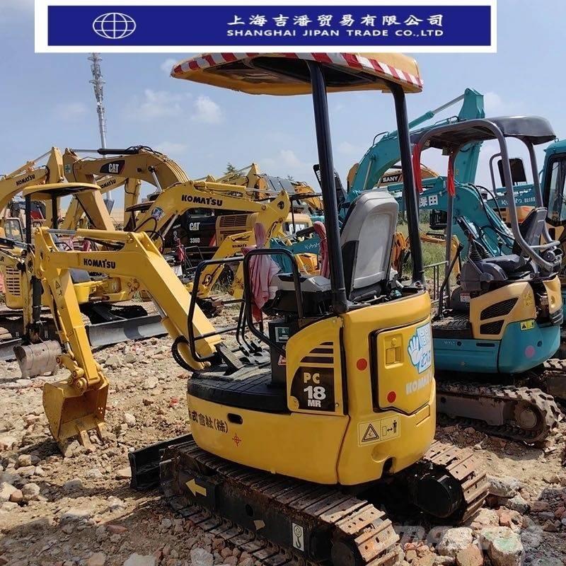 Komatsu PC 18 MR Mini ekskavatörler, 7 tona dek