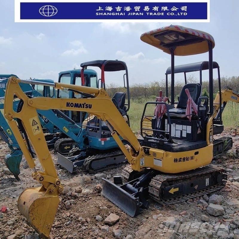 Komatsu PC 18 MR Mini ekskavatörler, 7 tona dek
