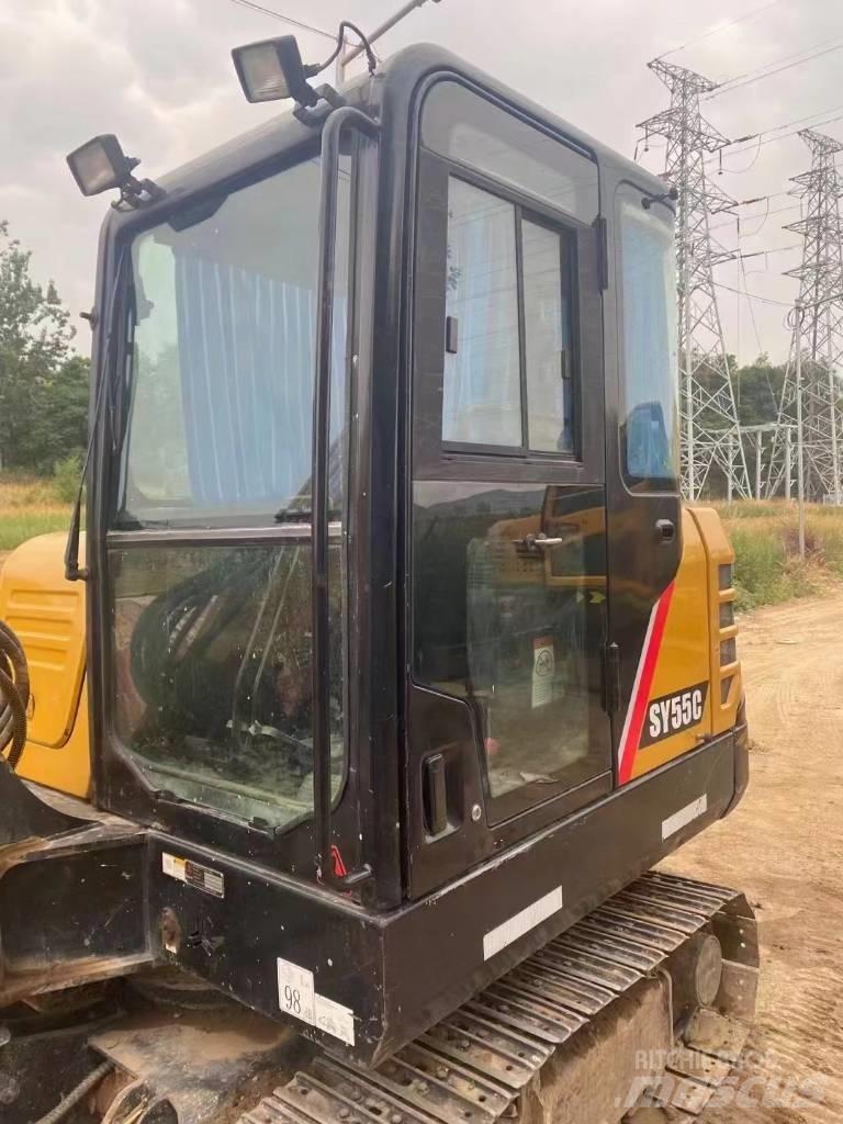 Sany SY 55 Mini ekskavatörler, 7 tona dek
