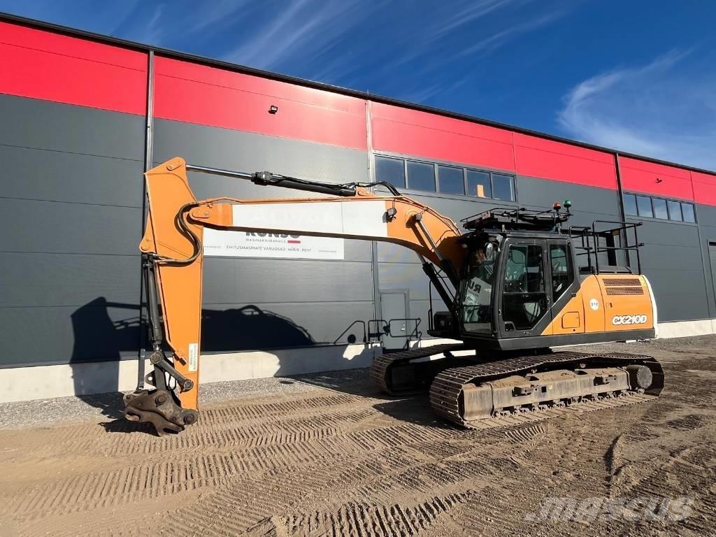 CASE CX 210 D Paletli ekskavatörler