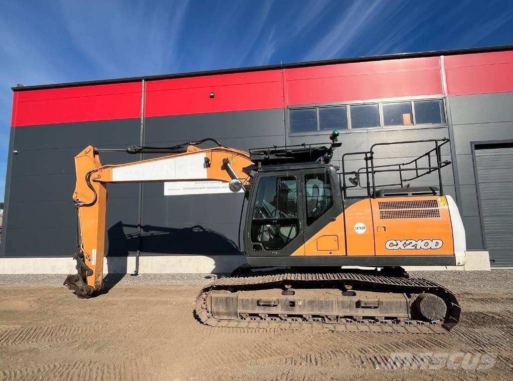 CASE CX 210 D Paletli ekskavatörler