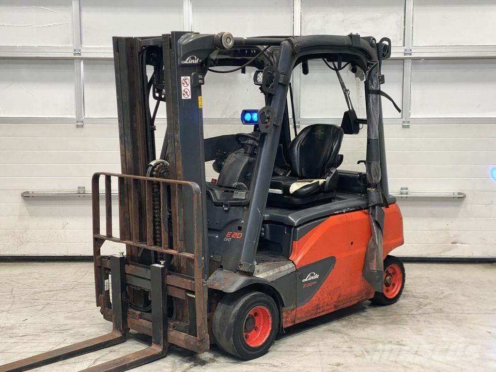 Linde E20PL-02 Elektrikli forkliftler