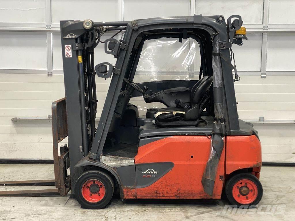 Linde E20PL-02 Elektrikli forkliftler