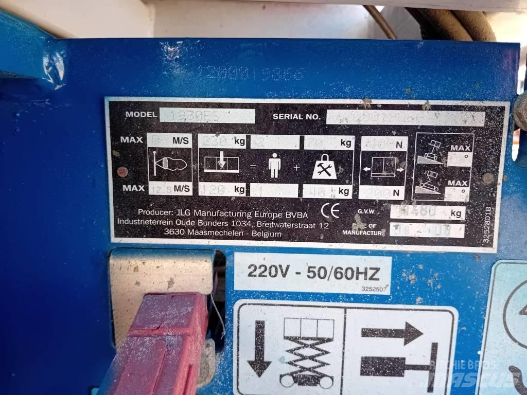 JLG 1930 ES Makasli platformlar