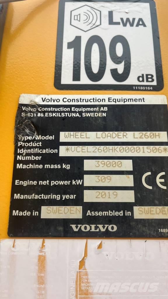 Volvo L260H Tekerlekli yükleyiciler