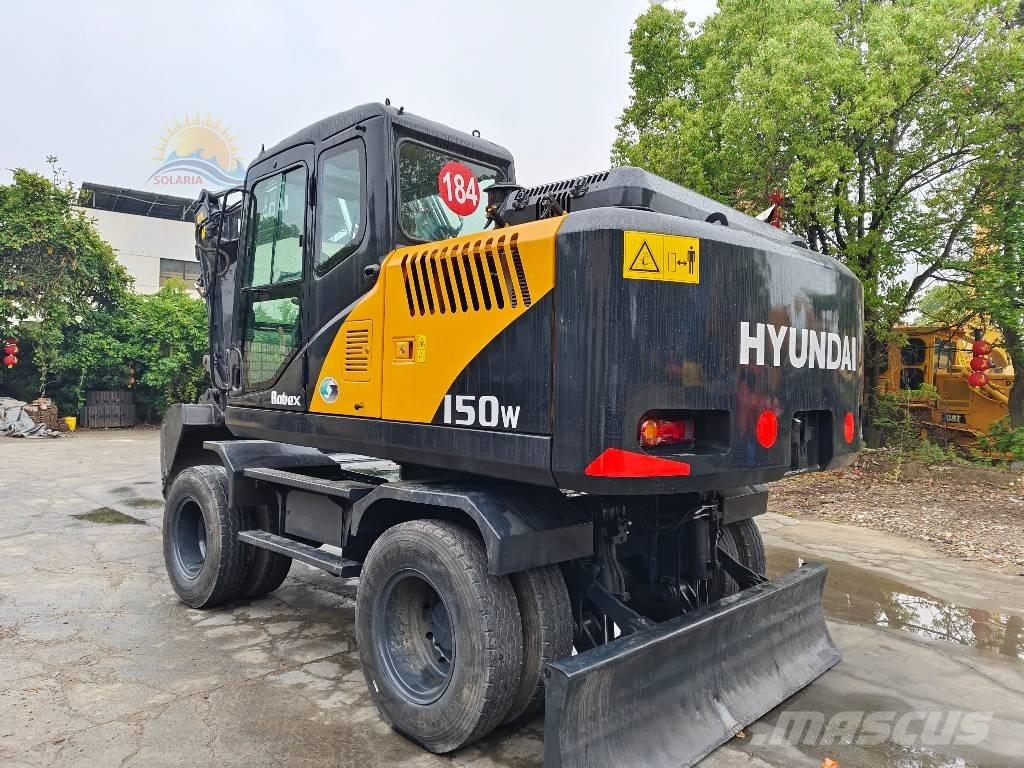 Hyundai Robex 150W Lastik tekerli ekskavatörler
