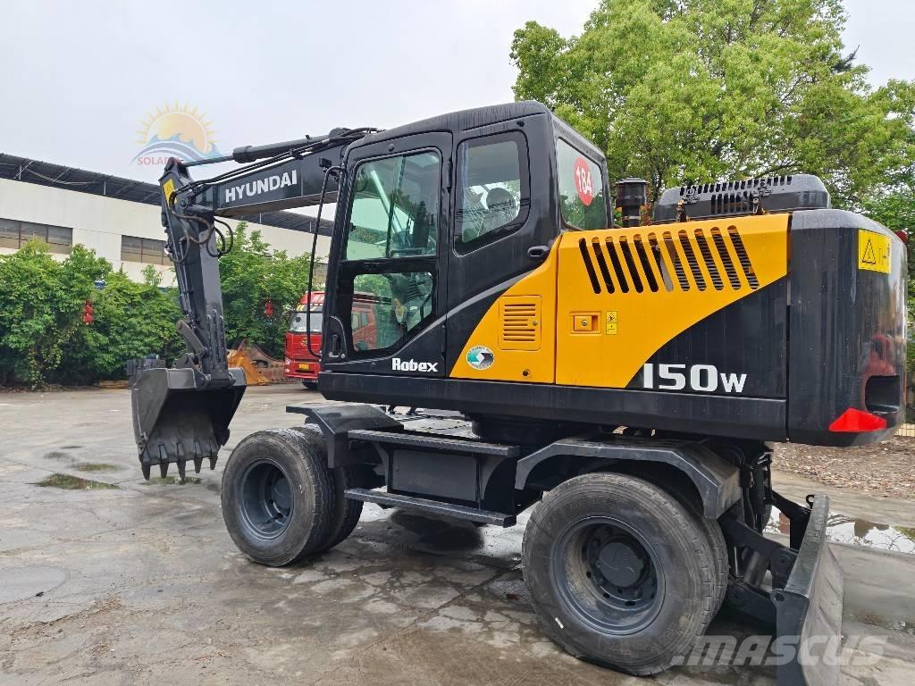 Hyundai Robex 150W Lastik tekerli ekskavatörler