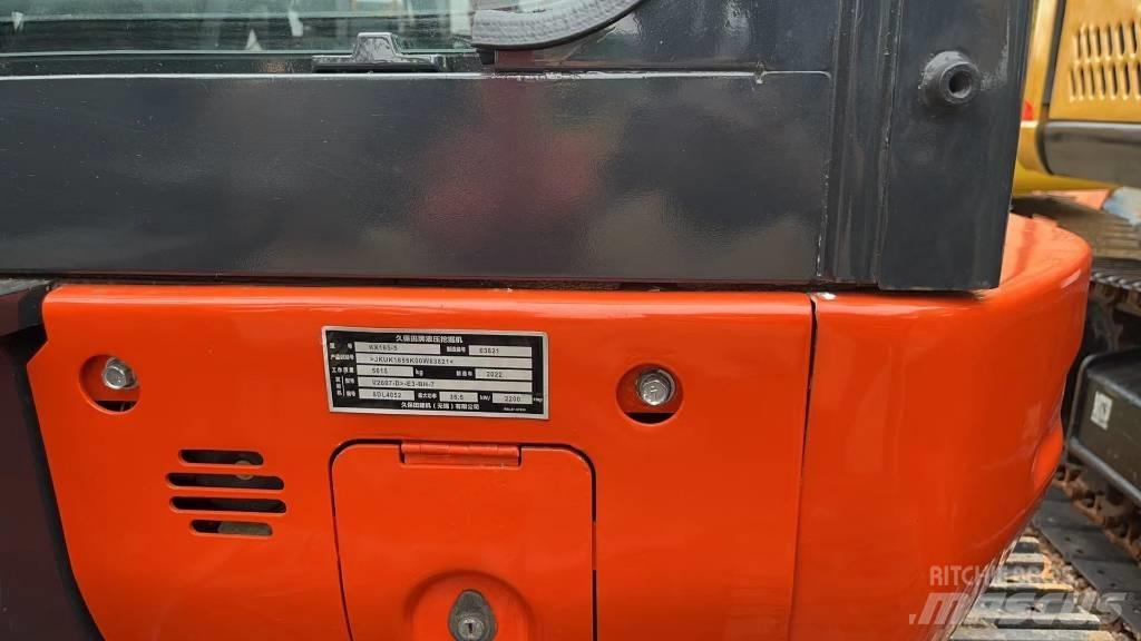 Kubota KX 165 Paletli ekskavatörler
