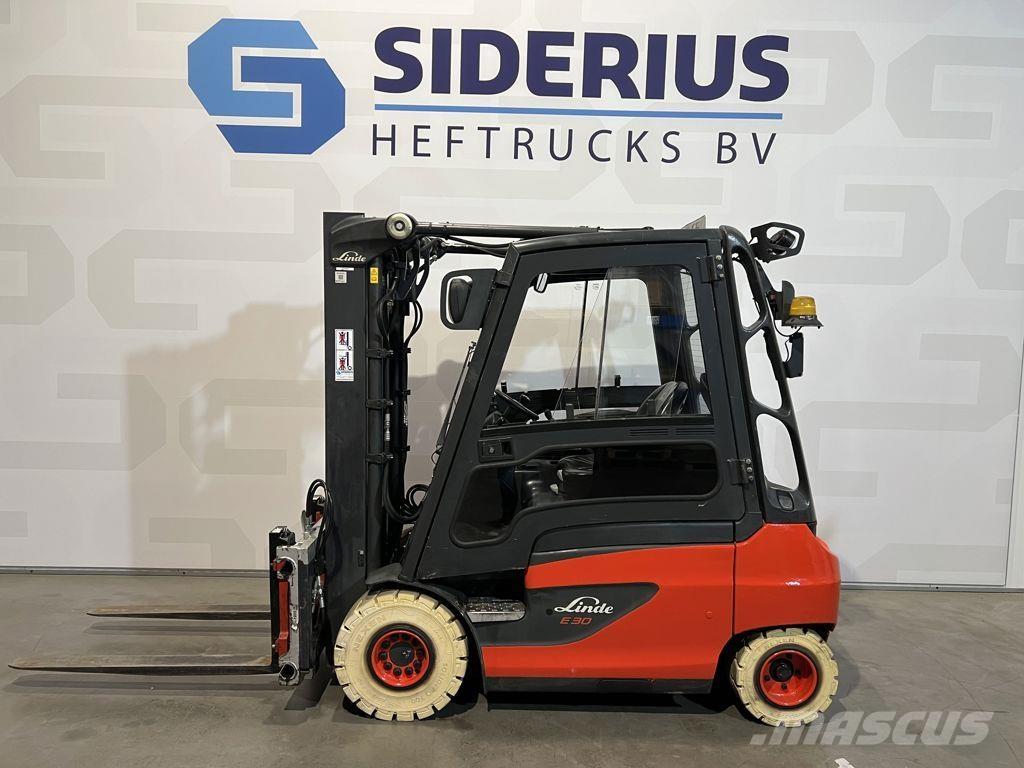Linde E30-01 Elektrikli forkliftler