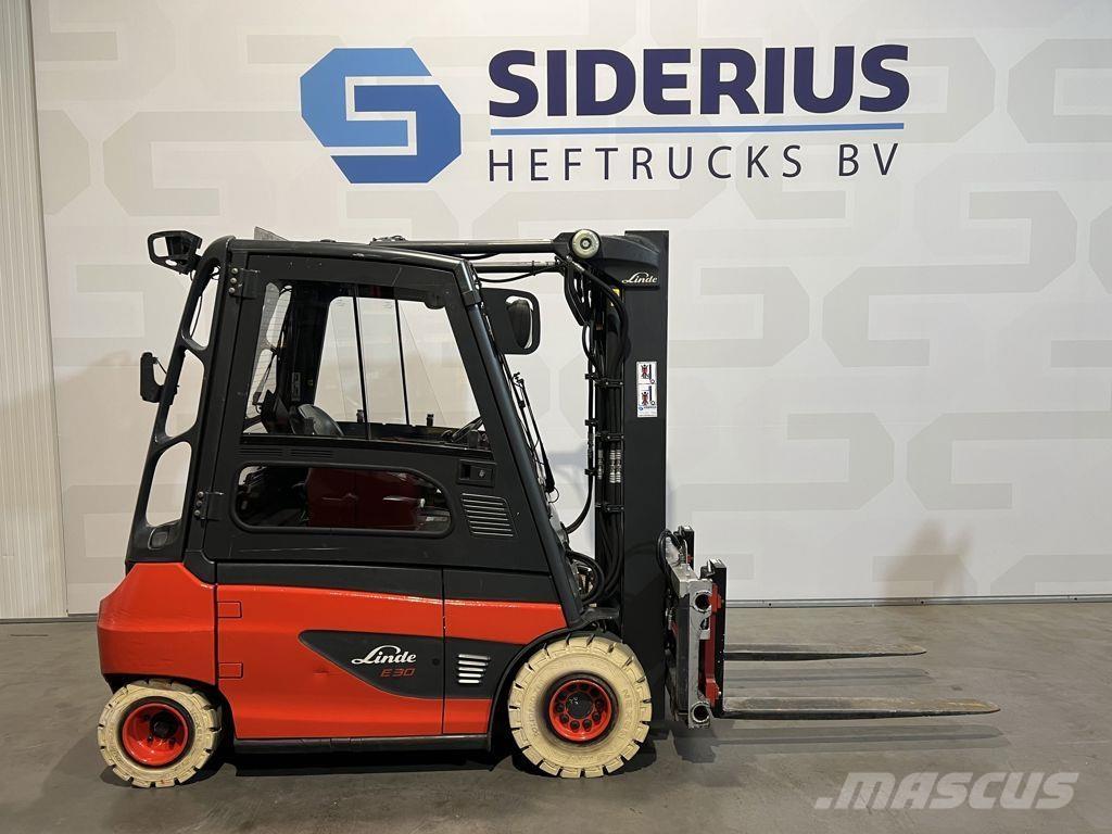 Linde E30-01 Elektrikli forkliftler