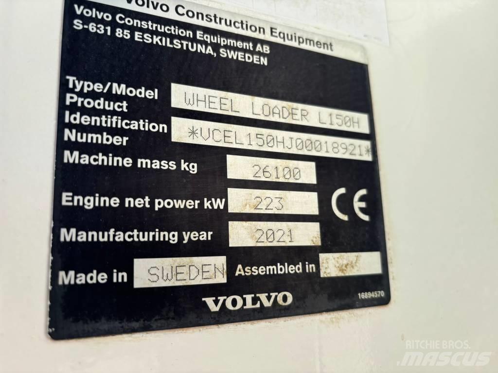 Volvo Radlader L150H Tekerlekli yükleyiciler