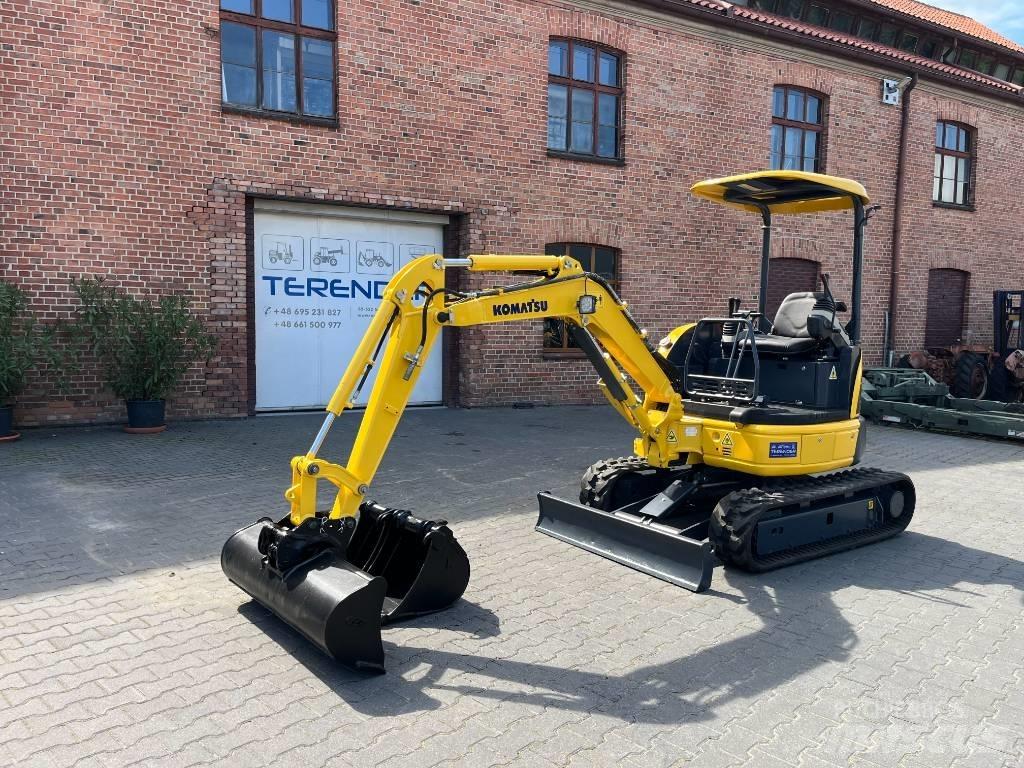Komatsu PC 26 MR-3 Mini ekskavatörler, 7 tona dek