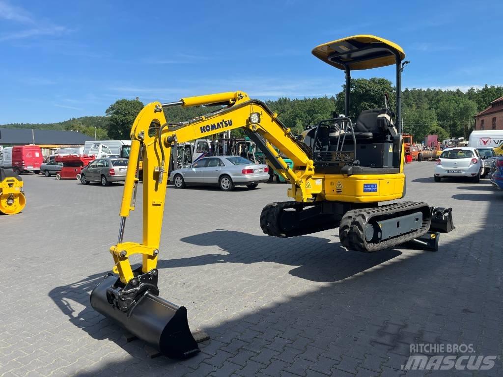 Komatsu PC 26 MR-3 Mini ekskavatörler, 7 tona dek