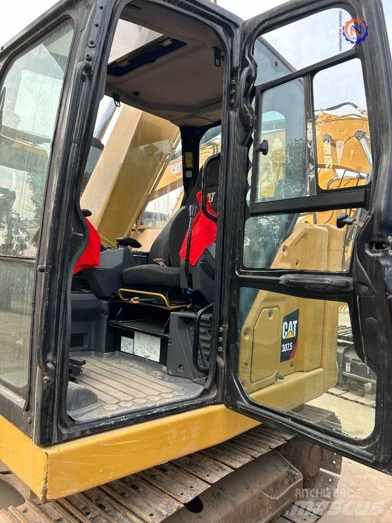 CAT 307,5 Mini ekskavatörler, 7 tona dek