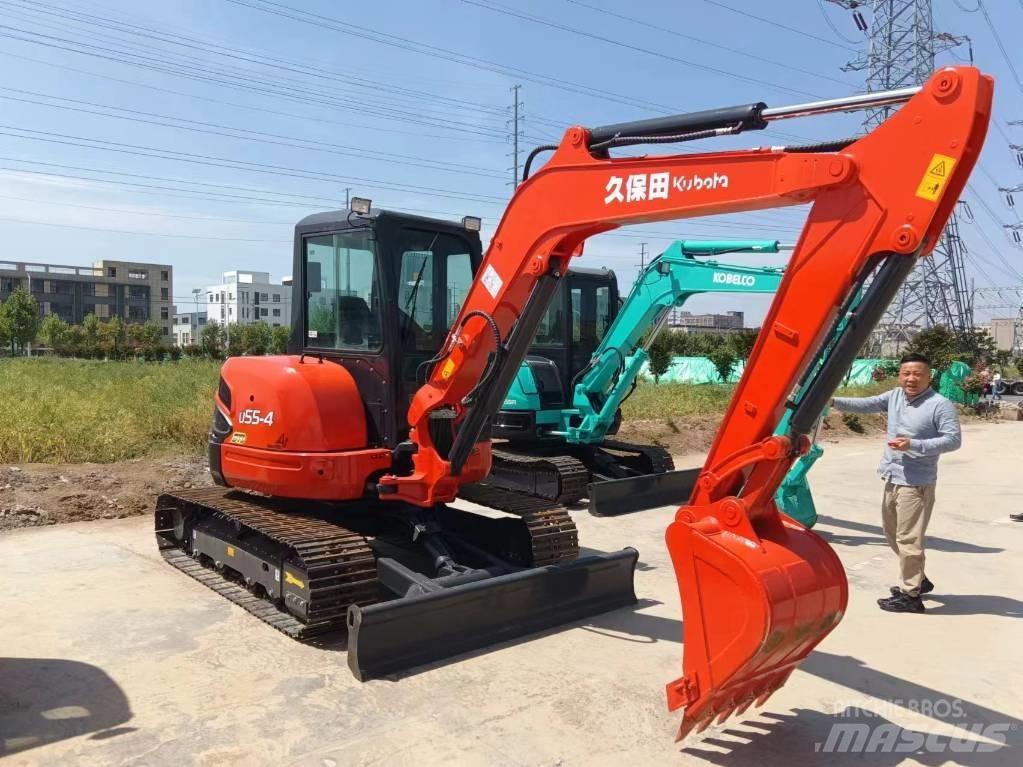 Kubota U 55 Mini ekskavatörler, 7 tona dek