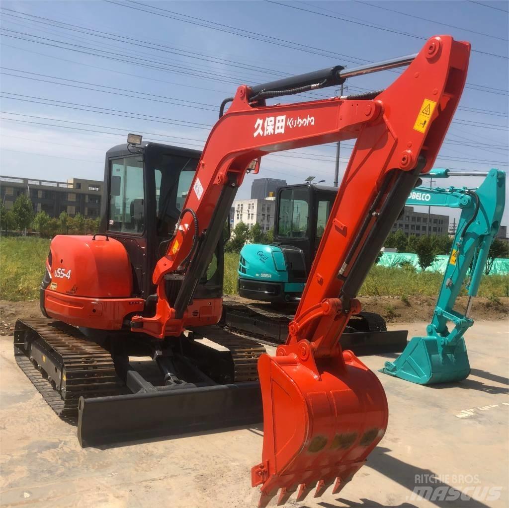 Kubota U 55 Mini ekskavatörler, 7 tona dek