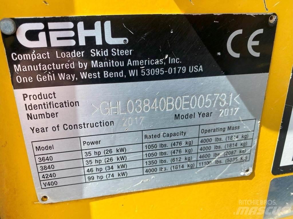 Gehl SL3840 NVT Skid steer loderler