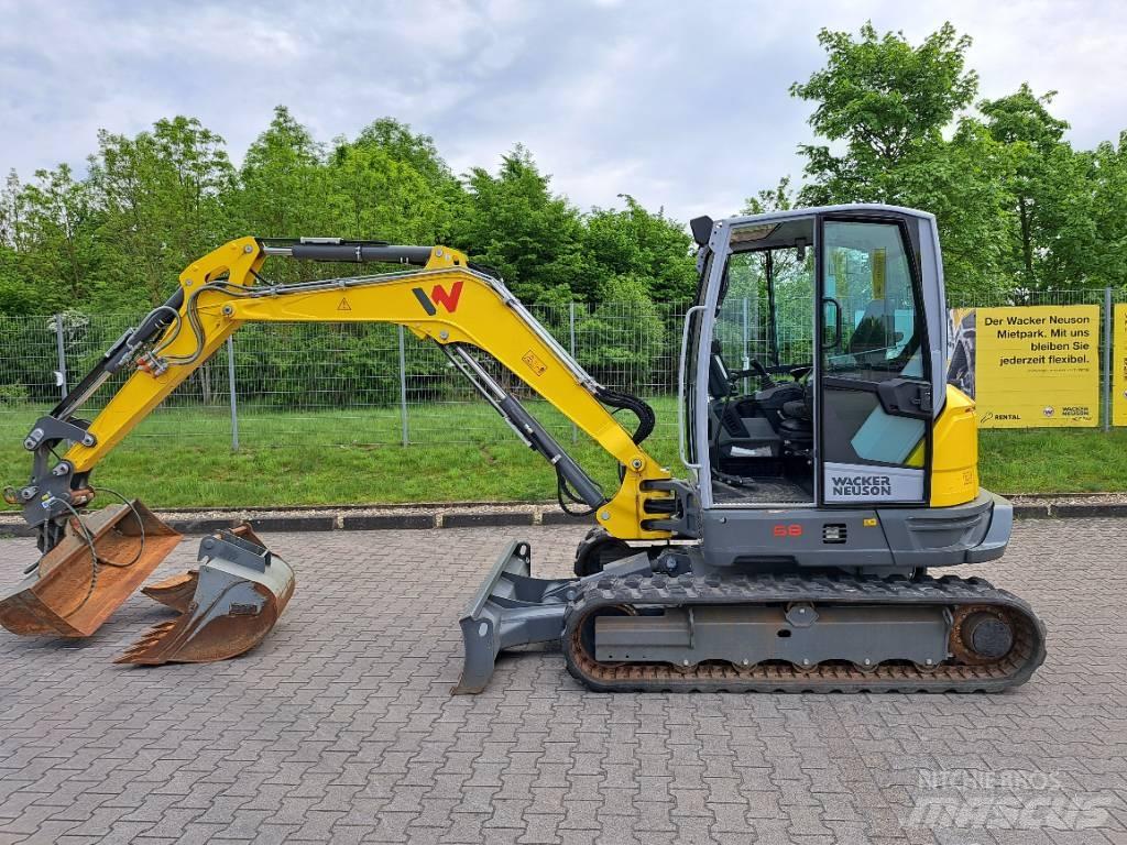 Wacker Neuson ET58 Paletli ekskavatörler
