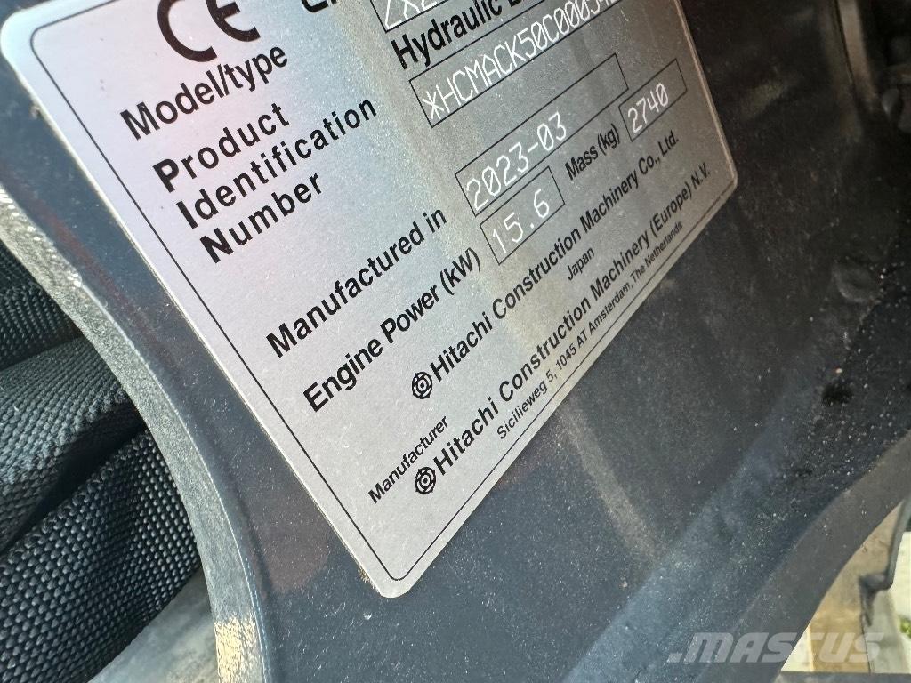 Hitachi ZX 26 U-6 Mini ekskavatörler, 7 tona dek