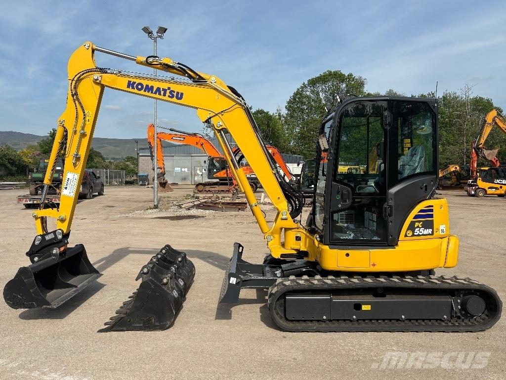 Komatsu PC 55 MR-5 Mini ekskavatörler, 7 tona dek