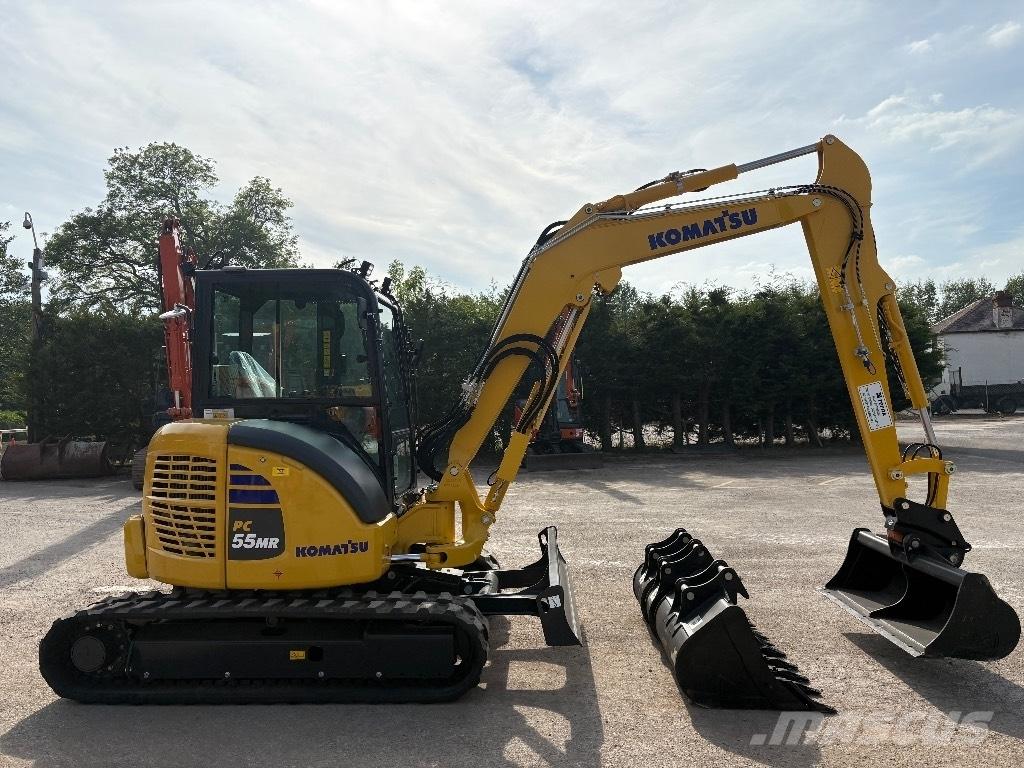 Komatsu PC 55 MR-5 Mini ekskavatörler, 7 tona dek
