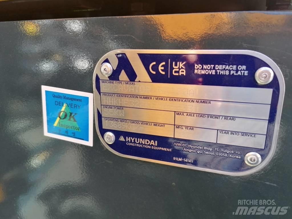 Hyundai HX130ALCR Paletli ekskavatörler