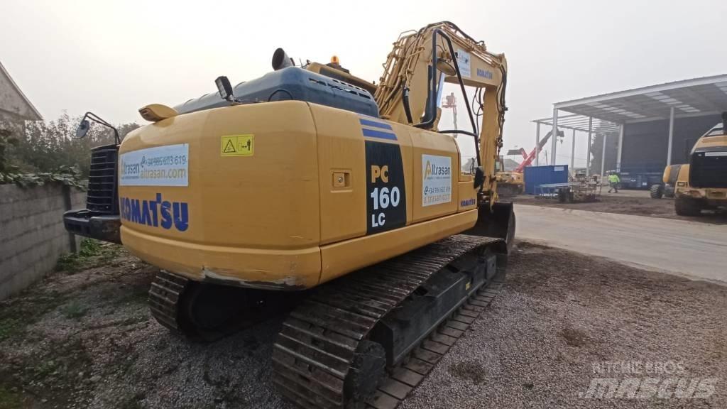 Komatsu PC160LC-8 Paletli ekskavatörler