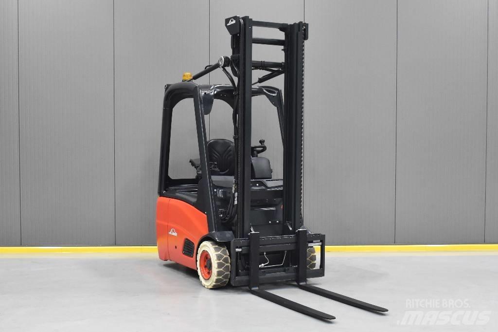 Linde E 15-01 Elektrikli forkliftler