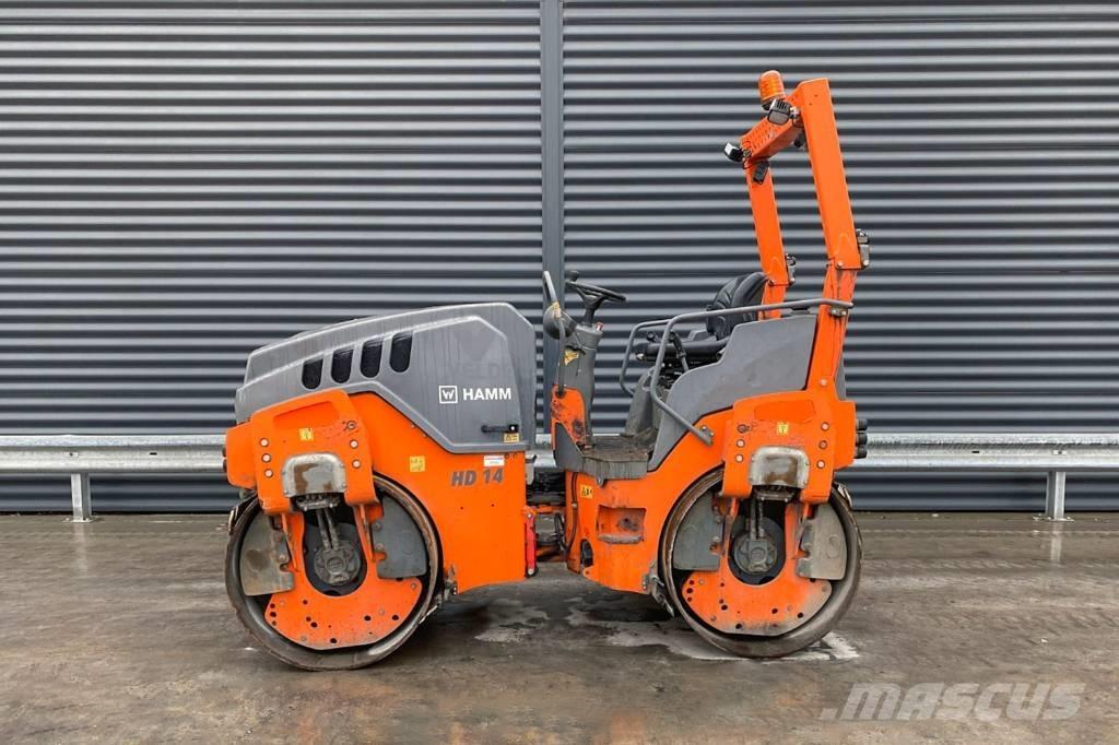 Hamm HD 14 VV Çift tamburlu silindirler