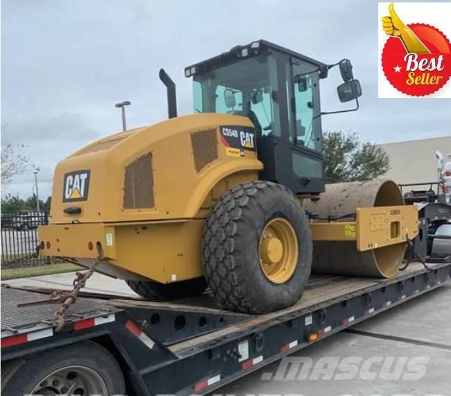 CAT CS 54 B Tek tamburlu silindirler