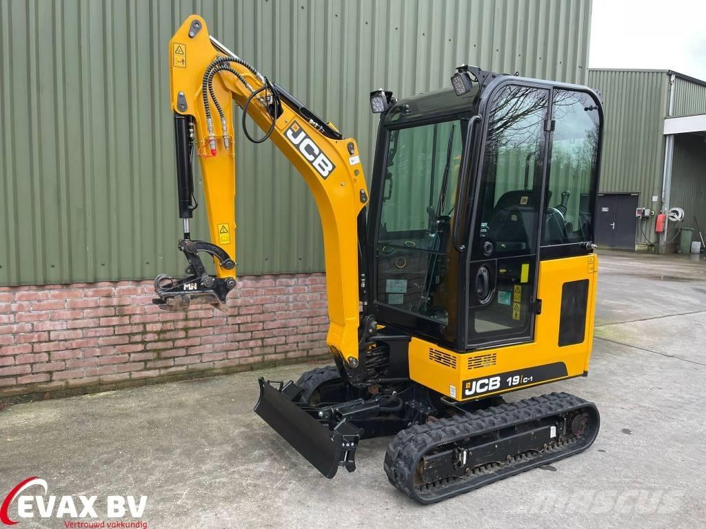 JCB 19 C-1 Mini ekskavatörler, 7 tona dek