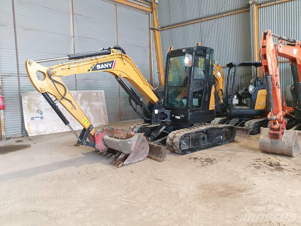 Sany SY50U Mini ekskavatörler, 7 tona dek