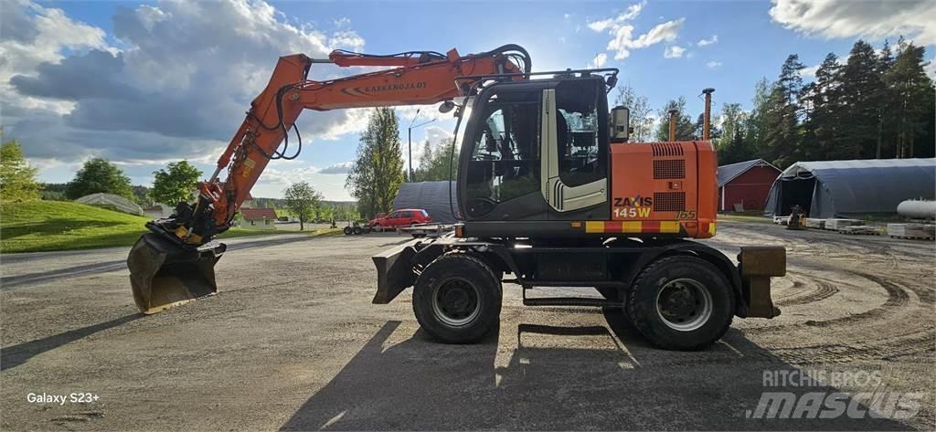 Hitachi ZX145W-3 Lastik tekerli ekskavatörler