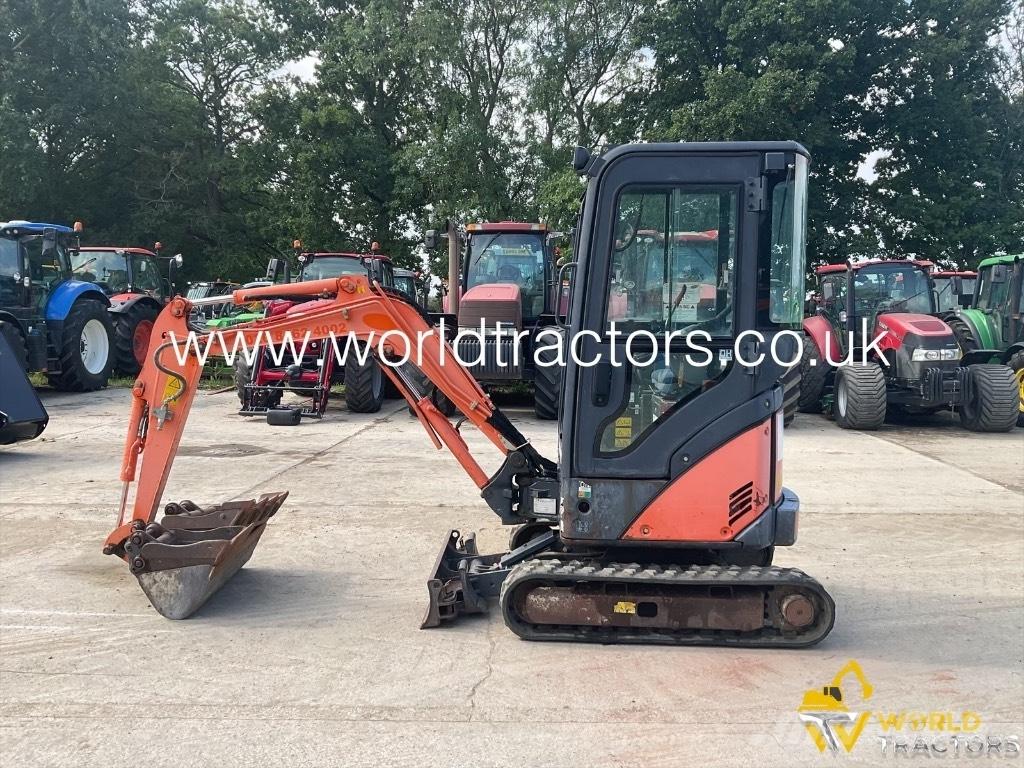 Hitachi ZX 17 U-2 Mini ekskavatörler, 7 tona dek
