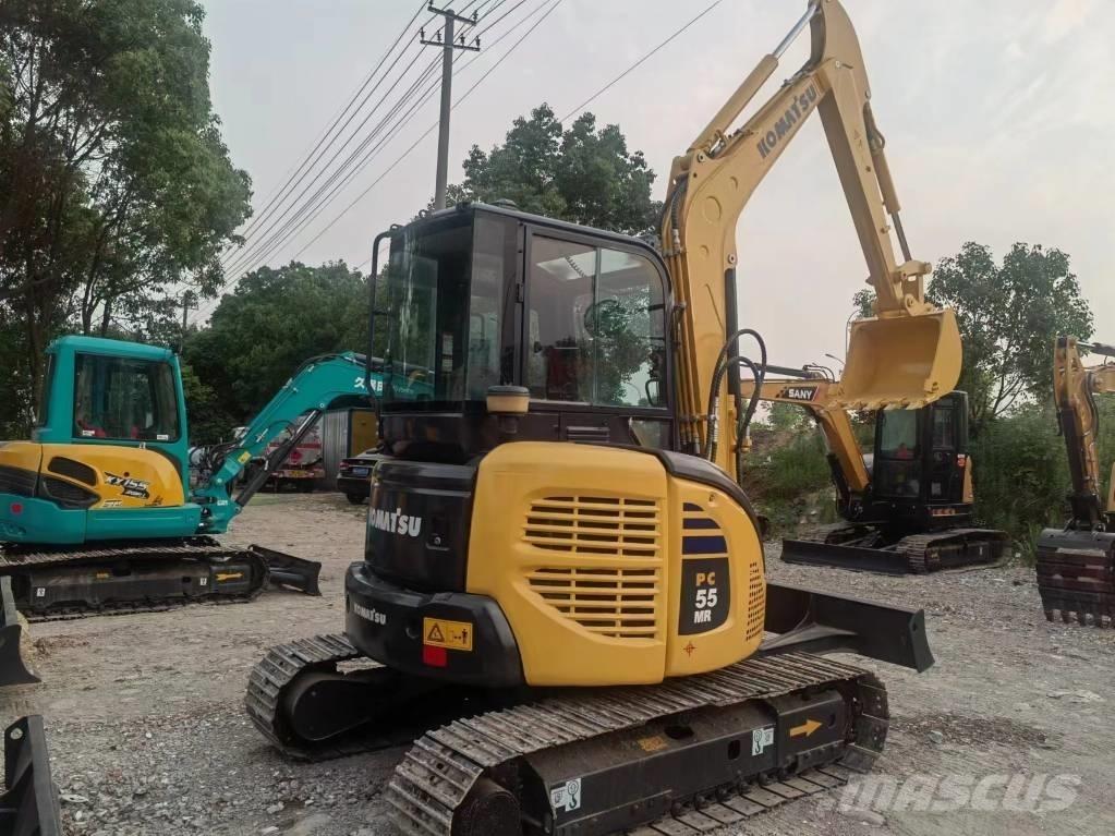 Komatsu PC 55 MR Mini ekskavatörler, 7 tona dek