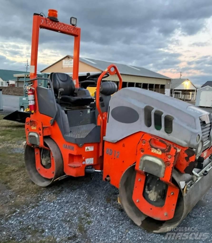 Hamm HD 12 VV Çift tamburlu silindirler