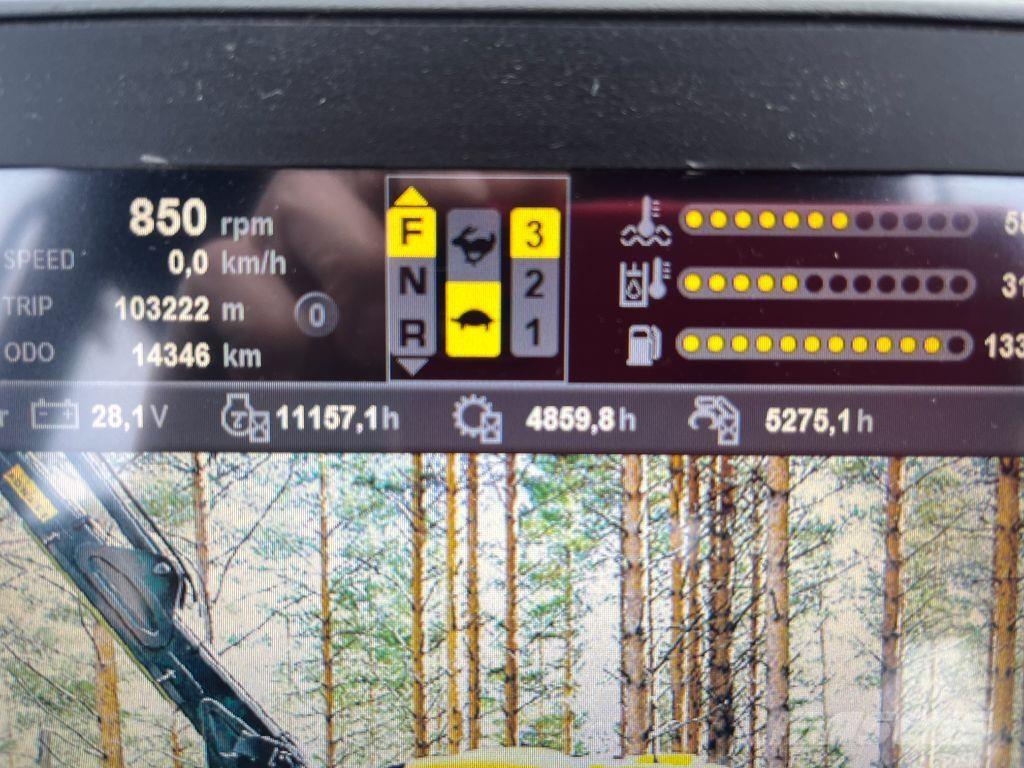 Ponsse Wisent Tomruk yükleyici traktörler