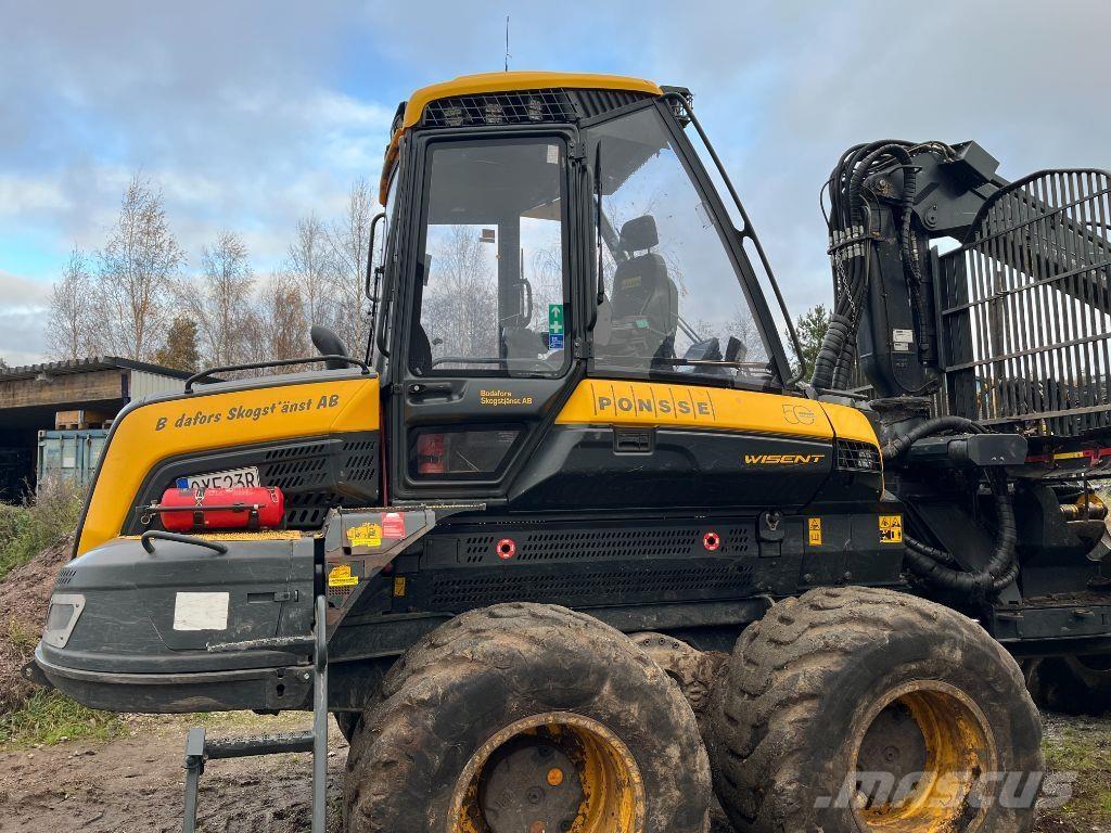 Ponsse Wisent Tomruk yükleyici traktörler