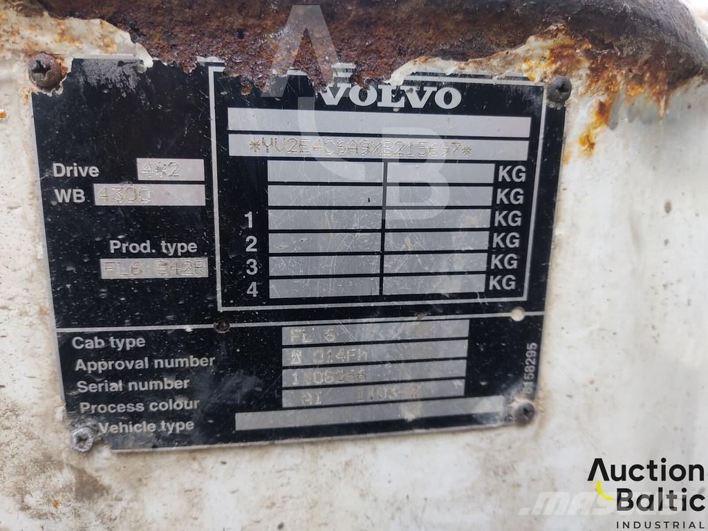 Volvo FL618 Damperli kamyonlar