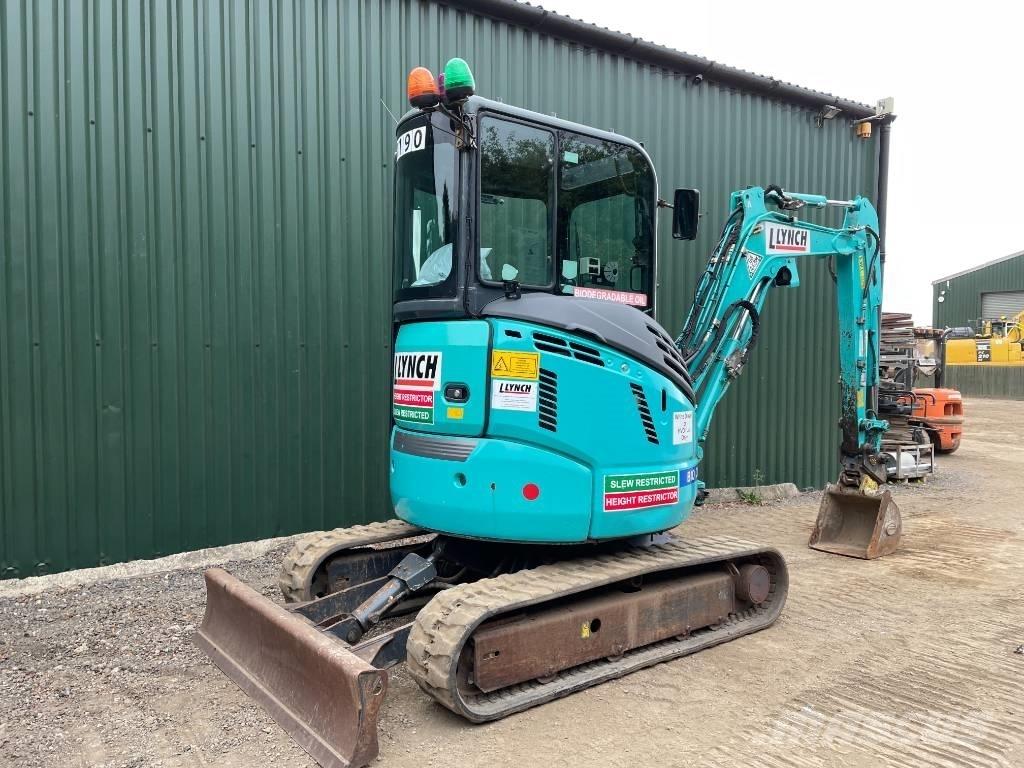 Kobelco SK 28 SR Mini ekskavatörler, 7 tona dek