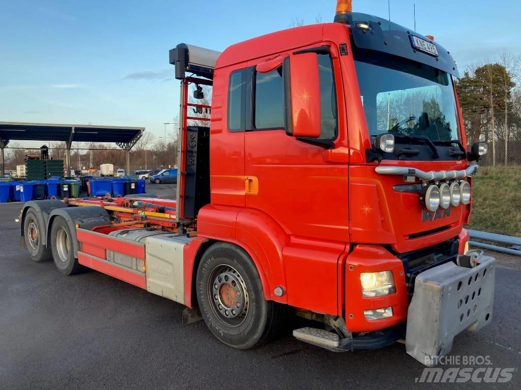 MAN TGS 26.460 LL Vinçli kamyonlar