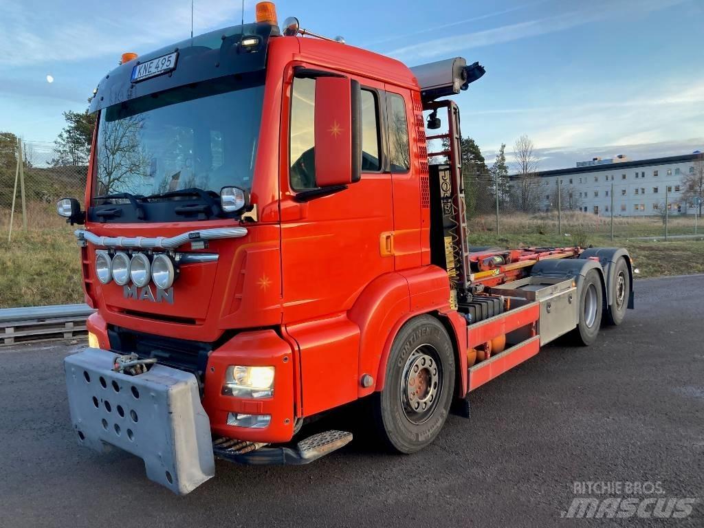 MAN TGS 26.460 LL Vinçli kamyonlar