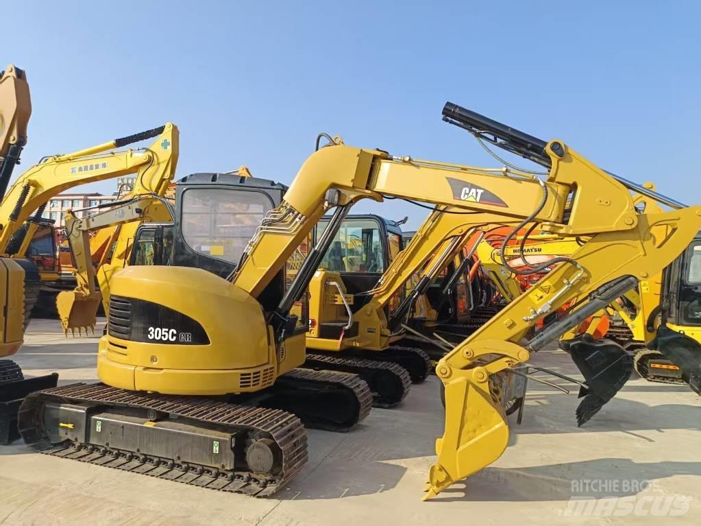 CAT CAT305CCR Mini ekskavatörler, 7 tona dek