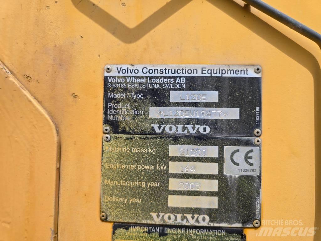 Volvo L 120 E Tekerlekli yükleyiciler